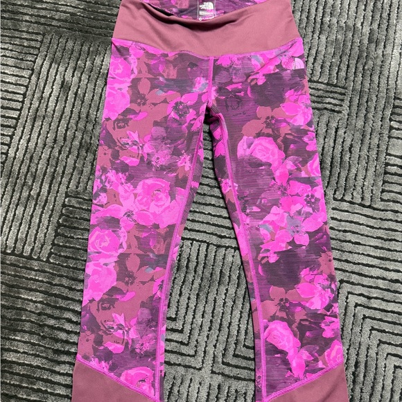 The North Face Pants - The North Face FlashDry Floral Crop Capri Leggings Women’s Small